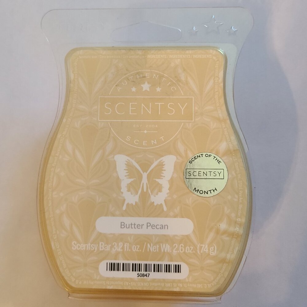 Butter Pecan Scentsy Bar - New